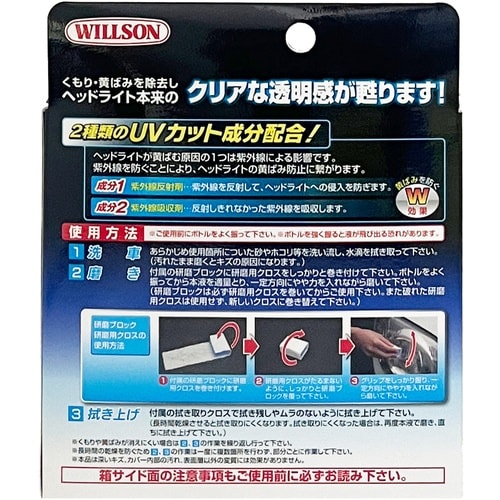 WILLSON ヘッドライトクリアmini