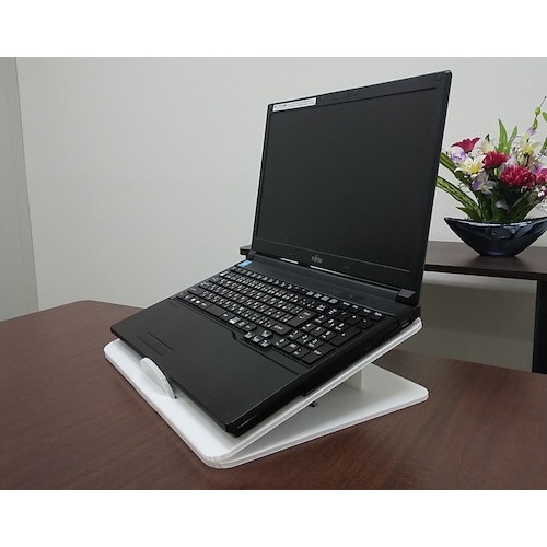 グリーンクロス ノートパソコンスタンド 白 5台セ