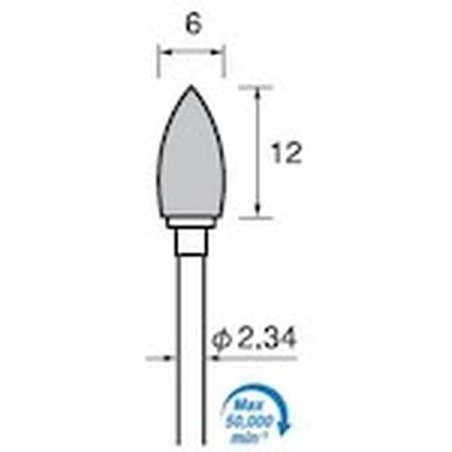 アルゴファイル 超硬カッタースパイラルカット Φ6