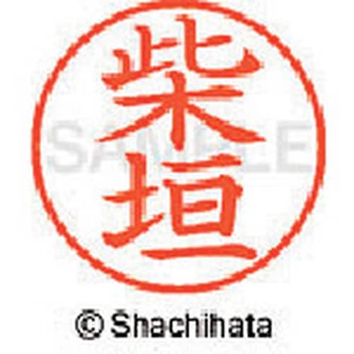 シヤチハタ ネーム9 既製 柴垣