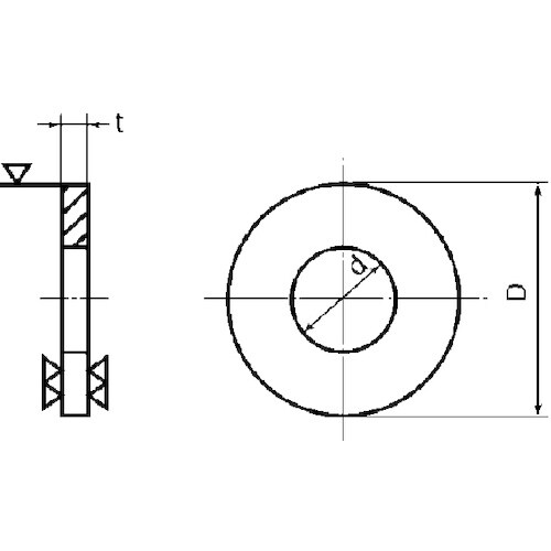 SUNCO SUS316 W(JIS 薄口 M1