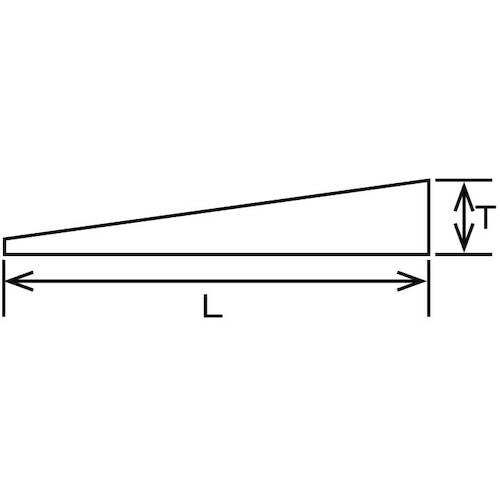 SUNCO テーパーライナー 9X38X100