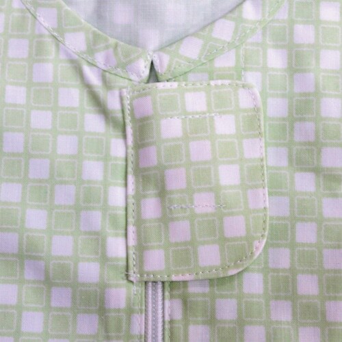 竹虎 竹虎介護ねまき グリーン L