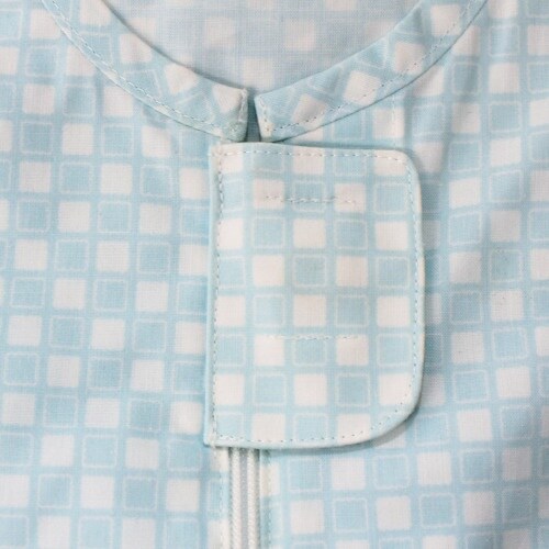 竹虎 竹虎介護ねまき ブルー L