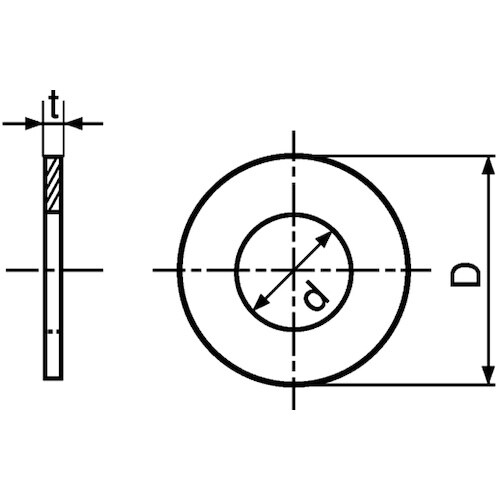 SUNCO SUSシムリング(10P t=0.3