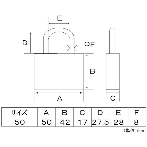 フジテック シリンダー Wロック 5000×30