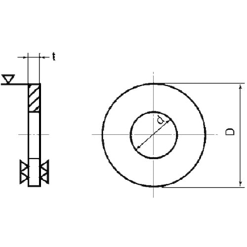 SUNCO SUS組込用W(JIS小 6X11