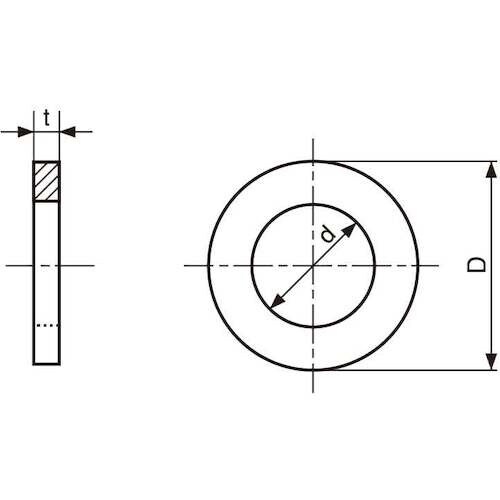 SUNCO SUSシムワッシャー (T=0.3