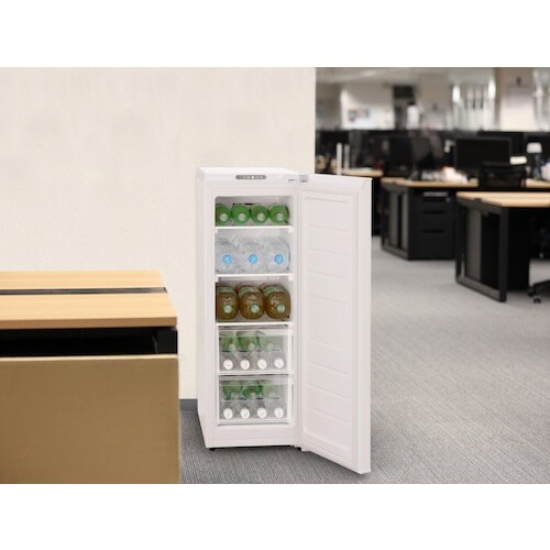 IRIS 100592 スリム冷蔵庫 80L ホワ