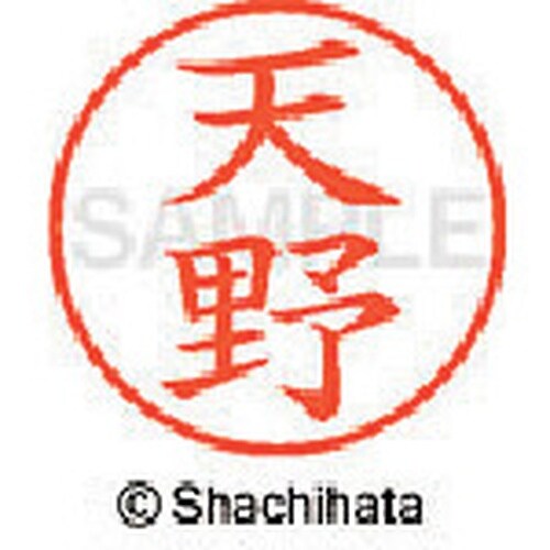 シヤチハタ ネーム9 既製 天野