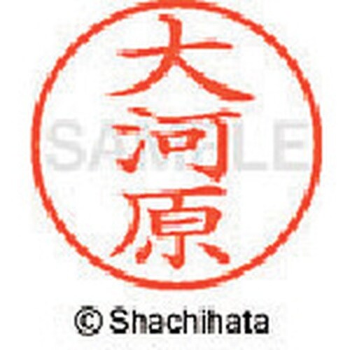 シヤチハタ ネーム9 既製 大河原