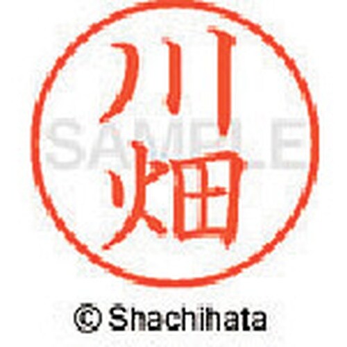 シヤチハタ ネーム9 既製 川畑