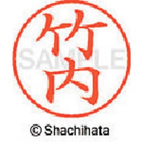 シヤチハタ ネーム9 既製 竹内