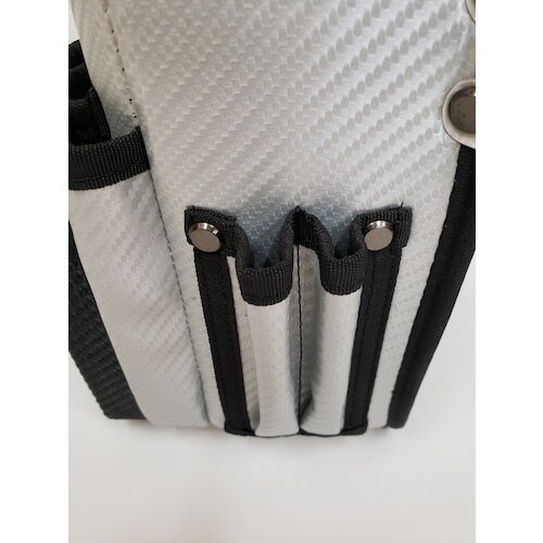 コヅチ 腰袋3段 シルバー