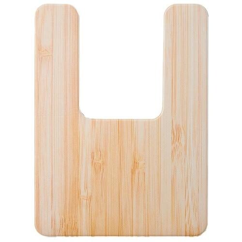 アイメディア サッと拭ける トイレマット 木目柄