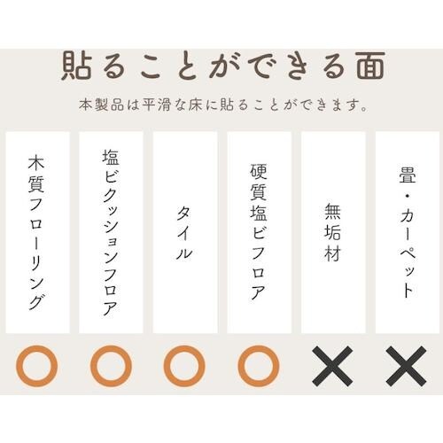 アイメディア トイレ床模様替えシート抗菌タイプ オ