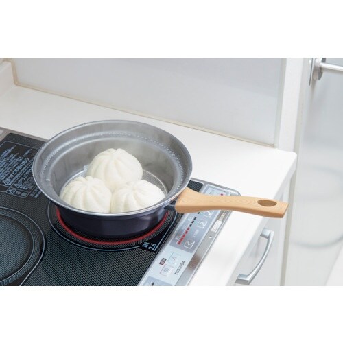 アイメディア 鍋型フライパン専用蒸しプレート