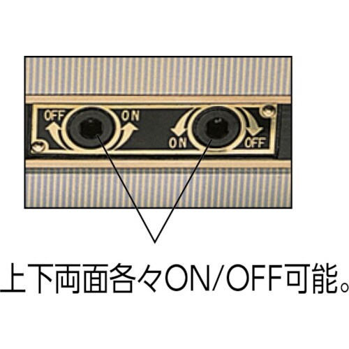 KANETEC 片面吸着永磁ブロック(2個1組)