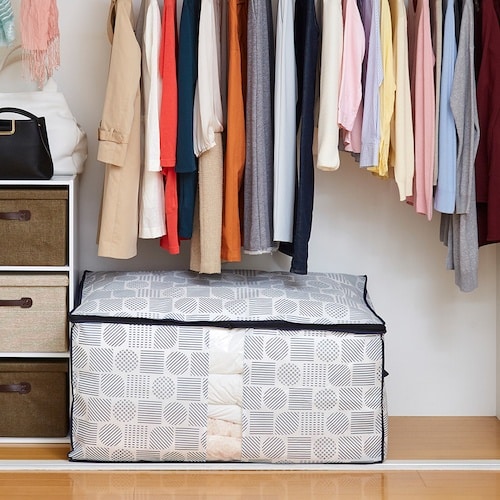 アイメディア 布団・こたつ布団収納袋 北欧柄