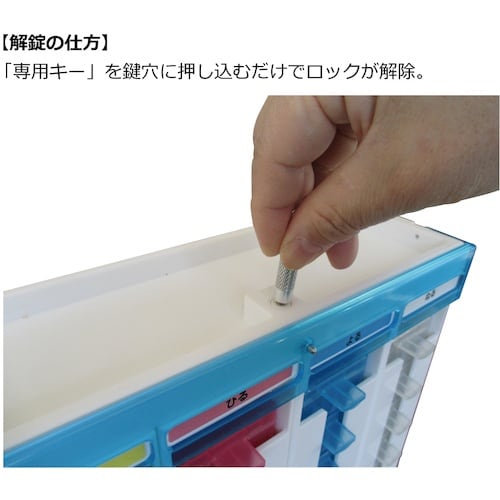 ミヤサカ 自動服薬支援機コッくんお薬よー3棟式(バ