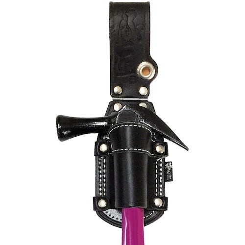 ベストツール 極匠 黒染め牛床革 ハンマー差し