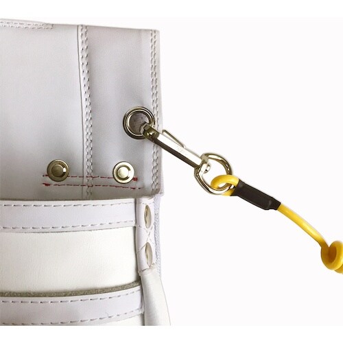 ベストツール 極匠 革製 釘袋(墨壷差し付)【白】