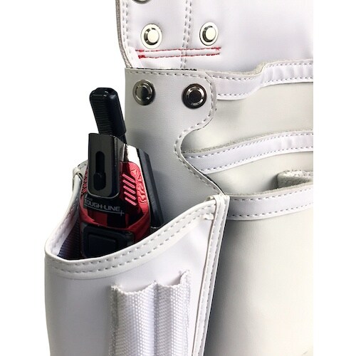 ベストツール 極匠 革製 釘袋(墨壷差し付)【白】