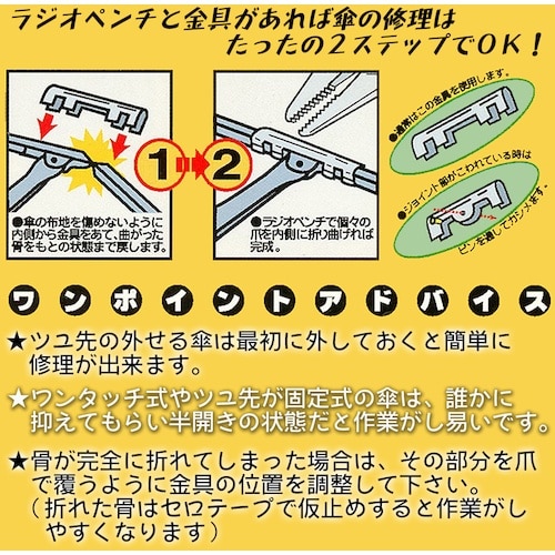 ベストツール DIY倶楽部 傘もとどおり【ラジオペ