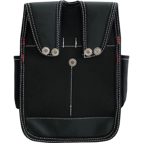 ベストツール 極匠 帆布製電工用腰袋2段フタ付(収