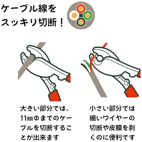 ベストツール WELL ケーブルカッター(ビニール