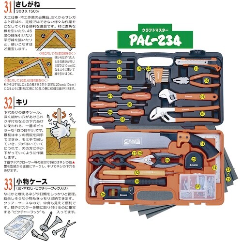 ベストツール BEST ウッドワーカーツールキット