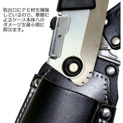 ベストツール 極匠 黒染め牛床皮 ダブルスイング