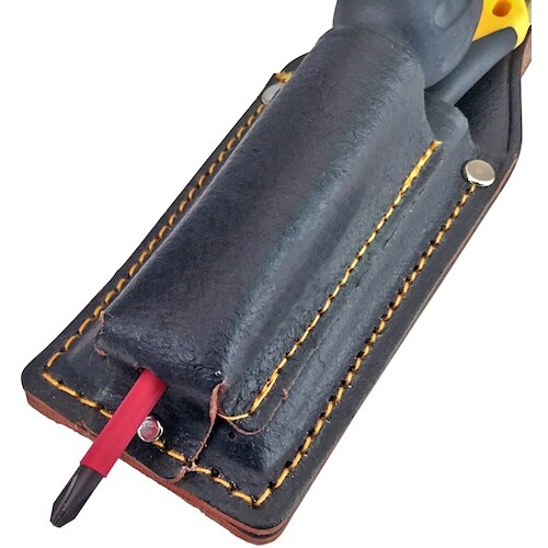 ベストツール B−STAFF 黒革カッター2段ケー