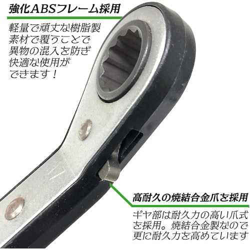 ベストツール BEST メガネラチェットレンチ(強