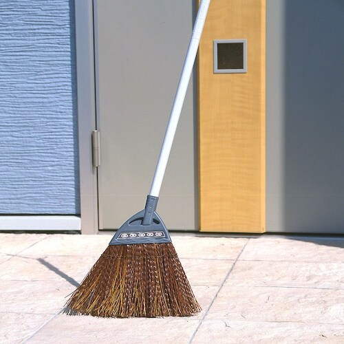 azuma コンポ化繊赤シダホーキ短柄 AZ185