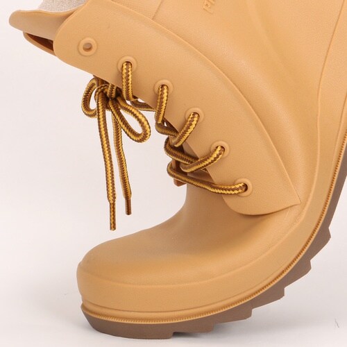 カジメイク 6437 ピラルクレインブーツ ブラッ