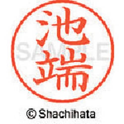 シヤチハタ ネーム9 既製 池端