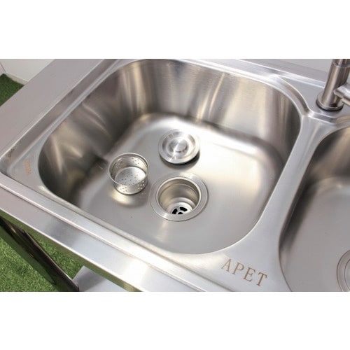 TASSCOM ダブルシンクステンレス流し台