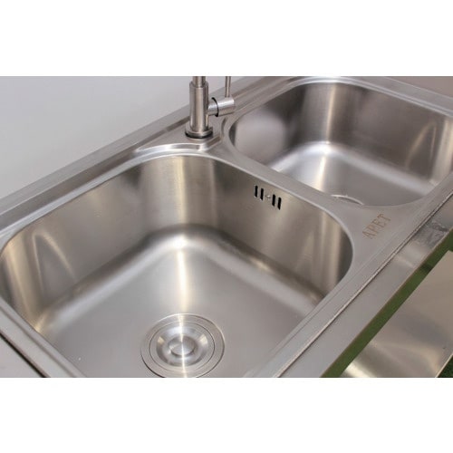 TASSCOM ダブルシンクステンレス流し台