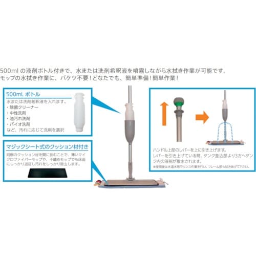 CXS タンク付きモップホルダー ティーモップ40