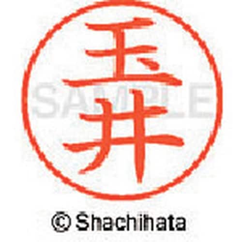 シヤチハタ ネーム9 既製 玉井