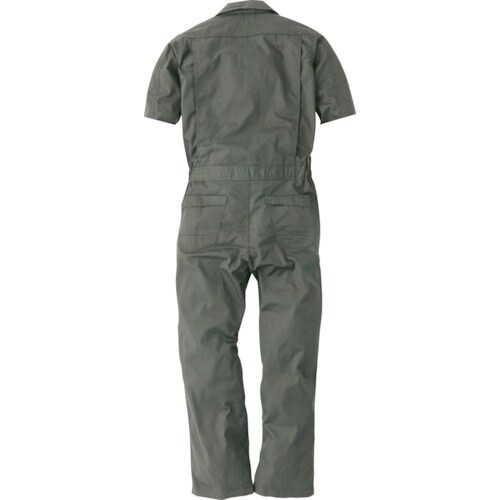 CHUSAN コスパリップストップ半袖ツナギ クロ