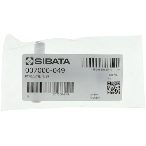 SIBATA PTFEムク栓 TF−19