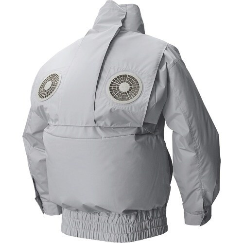 空調服 遮熱ポリエステル長袖タチエリエレファン空調