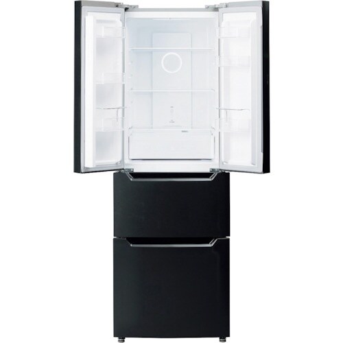 IRIS 574750 冷凍冷蔵庫 320L ブラ