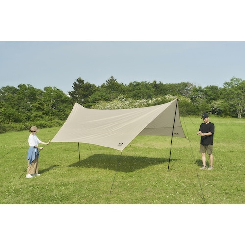 IRIS 518882 ヘキサタープ ベージュ