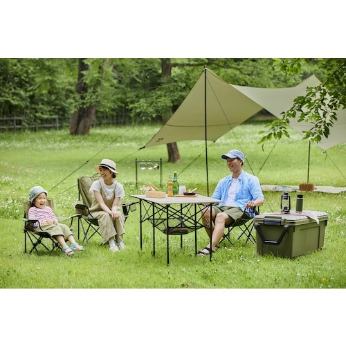 IRIS 518883 ヘキサタープ カーキ