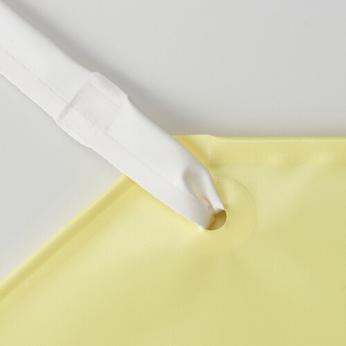 船橋 ウレタンシームレスエプロン 胸 イエロー M