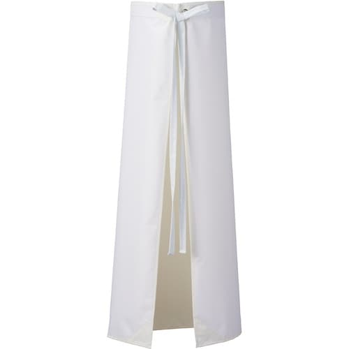 船橋 NBR耐油エプロン コシ ホワイト Lサイズ