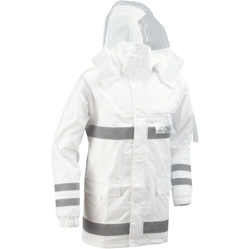 船橋 安全レイン ホワイト 6Lサイズ